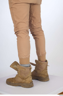 Turgen beige trousers beige worker boots calf casual dressed 0004.jpg